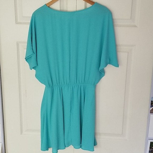 Everly turquoise dress s - Picture 3 of 7